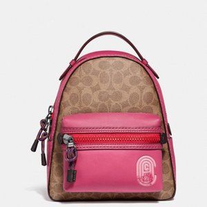 NWT COACH Campus Backpack 23 In Signature Canvas